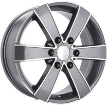 4x alu kola 16 6x130 mezi jiným k MERCEDES Sprinter II III VW Crafter 1250 kg - BK474