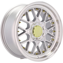 4x Джанти 17 включително за BMW 3 E36 E46 5 E39 E60 E61 7 E32 E38 E65 E66 E67 E68 BBS Style - HX025 (LU1880)