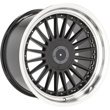 4x Ζάντες 18 5x120 μεταξύ άλλων σε BMW 5 E34 E39 E60 E61 7 E32 E38 E65 Alpina Style Black - B1803