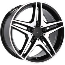 4x alu disky 17'' 5x112 zapadajú do MERCEDES A W177 B W246 W247 C W204 W205 E W211 W212 W213 - BK443