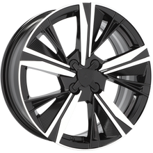 4x alu disky 17 zapadajú do PEUGEOT 208 P21 A9 2008 P24 3008 T8 308 T7 5008 T8 Partner Teepe - Y1187 (LU2402)