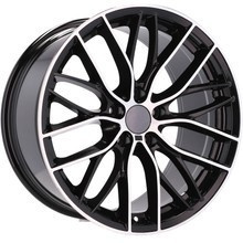 4x alu kola 17 mezi jiným k BMW 1 F20 2 F22 3 E90 E91 E92 F30 F31 F34 4 F32 F36 5 E60 x-D - BK796 (YH07)