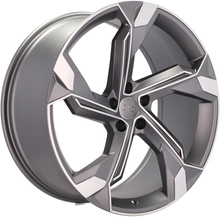4x alu disky 21 zapadajú do AUDI Q8 Sportback E-TRON GE A8 S8 D5 D4 SQ5 FY Q7 SQ7 RS7 A7 - Y1201 (FBX150)