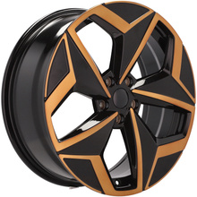 4x alu disky 19 zapadajú do VW Arteon Golf MK7 Jetta Passat Scirocco Tiguan Touran T-ROC - I5649