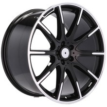 4x alu kola 22 mezi jiným k MERCEDES AMG Gelenda G W460 W461 W463 Black Brabus Style - FE236