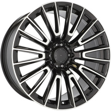 4x alu disky 22 zapadajú do MERCEDES G W461 W463 W464 W465 Gelenda G-Wagen - F1070 (FBX349)