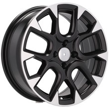 4x alu disky 16 zapadajú do FIAT 500 ABARTH 595 Bravo Doblo Fiorino Multipla Panda Stilo - B1675