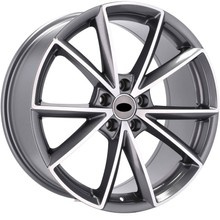 4x jantes 18 s'intégrer dans AUDI A3 8P 8Y 8V A4 B5 B6 B7 B8 B9 A6 C5 C6 C7 C8 A8 D2 D3 Q3 - BK703