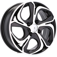 4x jantes 14 4x100 s'intégrer dans RENAULT Clio TOYOTA Yaris Aygo KIA RIO Picanto MAZDA 2 II - BY980 (LU1235)