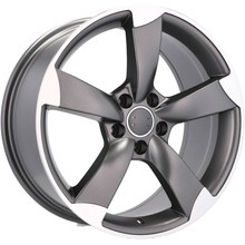 4x Felgi 17 m.in. do AUDI A3 8P 8Y 8V A4 B5 B6 B7 B8 A6 C5 C6 C7 A8 D2 Rotor Style - BK217