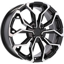 4x alu kola 17 mezi jiným k RENAULT Captur Clio III IV V Grand Scenic Megane HYUNDAI I20 - XF260 (BK1058)