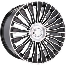 4x ráfiky 22 5x112 zapadajú do MERCEDES S W223 GLE SUV Coupe GLS V167 S AMG Maybach - I0313 (22MB44BMF)