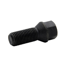 Șurub de montare M14x1,25 / 30mm / conic / negru / K17