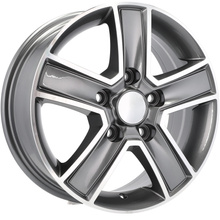 4x alu disky 15 5x130 zapadajú do MERCEDES Sprinter VW LT FIAT Ducato 1250 kg BUS - BK473