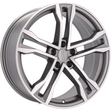 4x alu disky 19 zapadajú do AUDI A4 B7 B8 B9 A5 8F 8T F5 A6 A7 4G8 4K8 A8 D5 S8 Q5 Q7 4M - D5520