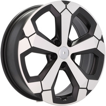 4x jantes 17 s'intégrer dans DACIA Duster I II Bigster NISSAN Juke F15 F16 Qashqai RENAULT - Y1274