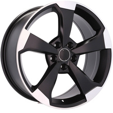 4x alu disky 18 zapadajú do AUDI A4 Allroad B6 B7 B8 B9 A5 8T 8F B10 A6 C6 C7 C8 Styl Rotor - XE351 (IN5436)