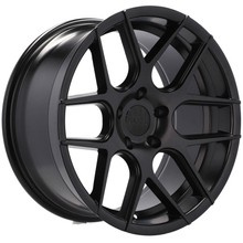4x alu kola 17 mezi jiným k BMW 3 E36 5 E34 E39 e60 6 E63 E64 7 E32 E38 E65 HAXER Černá - SSA03 (HX022)