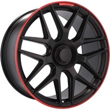 4x cerchi 22'' tra l'altro a MERCEDES AMG G W460 W461 W463 Black - FE115 (HE762)