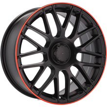 4x alu disky 18 zapadajú do MERCEDES C W204 W205 W206 CL C215 C216 CLE CLK CLS E W211 W212 - REW020